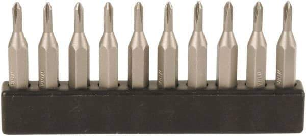 Wiha - #1, Phillips Screwdriver Bit - 28mm OAL - Benchmark Tooling