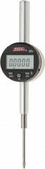 SPI - 0 to 2" Range, 0.00005" Graduation, Electronic Drop Indicator - Flat & Lug Back, Accurate to 0.0012", Inch & Metric System, Digital Display - Benchmark Tooling