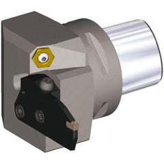 Kennametal - EG-P-GUP, EG-U-GUN, EG-U-GUP, ER-P-GUP, ER-U-GUN, ER-U-GUP Insert, 49mm Head Length, Modular Grooving Blade Holder Head - Left Hand Cut, System Size PSC63, Through Coolant, Series Beyond Evolution - Benchmark Tooling
