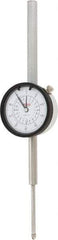 SPI - 2" Range, 0-100 Dial Reading, 0.001" Graduation Dial Drop Indicator - 2.2" Dial, 0.1" Range per Revolution, 0.004" Accuracy, Revolution Counter, Includes NIST Traceability Certification - Benchmark Tooling