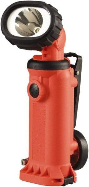Streamlight - White LED Bulb, 150 Lumens, Industrial/Tactical Flashlight - Orange Plastic Body, 1 4.8 V\xB6Sub-C NiCad Battery Included - Benchmark Tooling