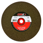 10 x 2 x 1-1/4" - Aluminum Oxide / 54 Type 1 - Bench & Pedestal Wheel - Benchmark Tooling