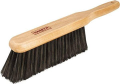 Harper Brush - 14" OAL, Synthetic Counter Brush - 2-1/4" Bristle Length, 8" Long x 1-3/4" Wide Head, Straight Wood Handle, Black & Red - Benchmark Tooling