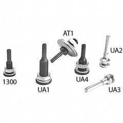 Brush Research Mfg. - Brush Arbors Product Compatibility: NamPower Disc Brush Arbor Type: Threaded Adapter - Benchmark Tooling