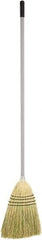 Harper Brush - 53-1/2" OAL Corn Blend Bristle Broom - 39" Long Metal Handle, 14-1/2" Bristle Length, 10" Wide - Benchmark Tooling