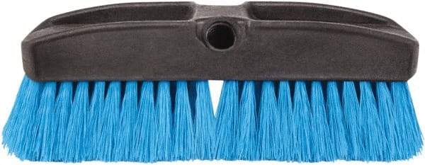 Harper Brush - 10" OAL, Vehicle Wash Brush - Black Polypropylene Bristles, 2-1/4" Trim Length - Benchmark Tooling