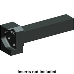 Kennametal - Right Hand Cut, 25mm Max Workpc Diam, Beyond Evolution Blades Insert, Indexable Cutoff Toolholder - 25mm Max Depth of Cut, 25mm Shank Width, 25mm Shank Height, 150.25mm OAL - Benchmark Tooling