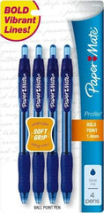 Paper Mate - 1mm Ball Point Retractable Ball Point Pen - Blue - Benchmark Tooling