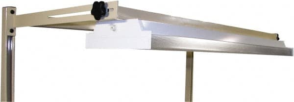 Proline - Workbench & Workstation Overhead Light Frame/Fixture - 24" Deep, Use with 72" Proline Bench - Benchmark Tooling