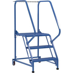 Vestil - Maintenance Ladder - Blue, Use with Ladders Above 32' - Benchmark Tooling