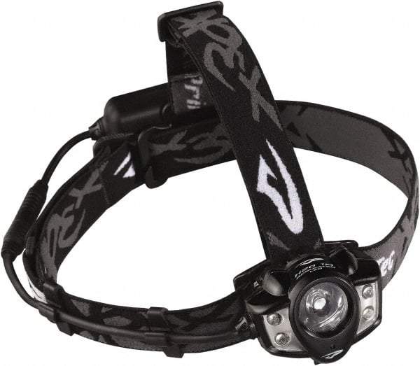 Princeton Tec - White LED Bulb, 130 Lumens, Hands-free Flashlight - Black Plastic Body, 1 3.7V Lithium-Ion Battery Included - Benchmark Tooling