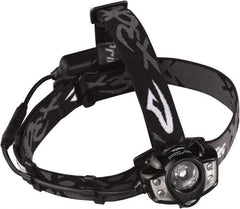 Princeton Tec - White LED Bulb, 130 Lumens, Hands-free Flashlight - Black Plastic Body, 1 3.7V Lithium-Ion Battery Included - Benchmark Tooling