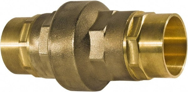 BONOMI - 1" Lead Free Brass Check Valve - Exact Industrial Supply