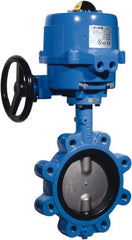 BONOMI - Actuated Butterfly Valves; Pipe Size: 2-1/2 (Inch); Actuator Type: Electric ; Style: Lug ; Material: Ductile Iron ; WOG Rating (psi): 200 ; Seat Material: EPDM - Exact Industrial Supply