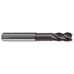 12mm Dia. - 93mm OAL - 4 FL Variable Helix Nano-A Carbide End Mill - Benchmark Tooling