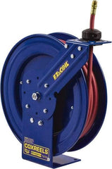 CoxReels - 30' Spring Retractable Hose Reel - 300 psi, Hose Included - Benchmark Tooling