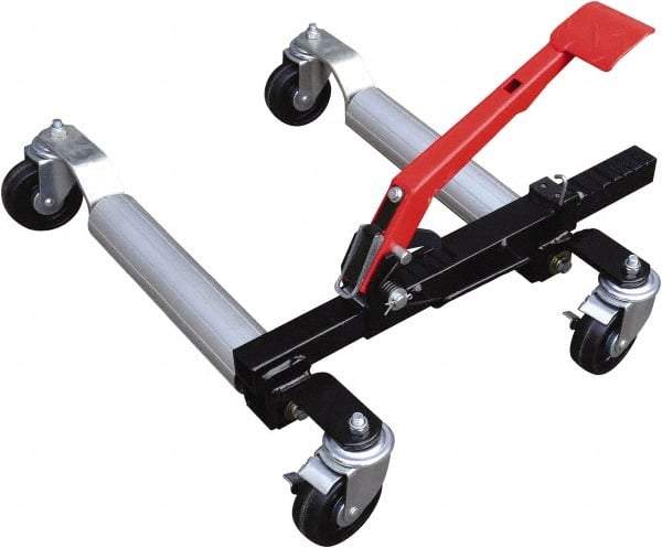 Sunex Tools - 1,500 Lb Capacity, Single Unit Dolly with Handle - 3" Wheels - Benchmark Tooling