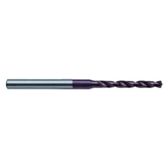 1/16″ Dia. × 1/16″ Shank × 1 mm Flute Length × 38 mm OAL, 118°, TiAlN, Solid Carbide Drill - Benchmark Tooling