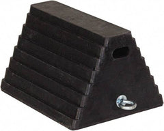 Buyers Products - 10" Wide x 6" High x 8" Deep, Rubber Wheel Chock - Benchmark Tooling