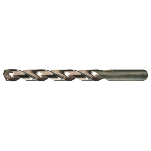 6.40mm RHS / RHC HSS-CO 8% (M42) 135 Degree Split Point Heavy Duty Cobalt Drill - Straw / Gold Oxide - Exact Industrial Supply