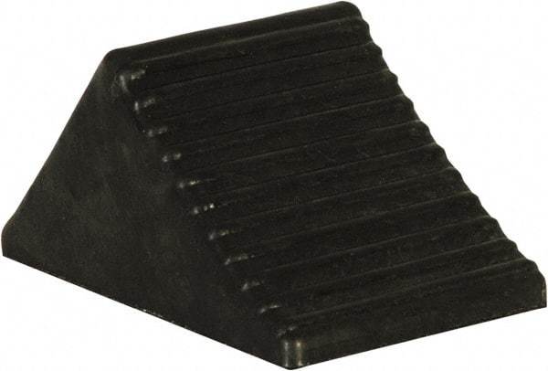 Buyers Products - 5" Wide x 5" High x 6" Deep, Rubber Wheel Chock - Benchmark Tooling