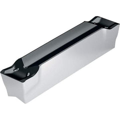 Walter - CE4 Grade WSM23S, 2mm Cutting Width Cutoff Insert - 0.2mm Corner Radius, TiAlN+Al2O3+(Al) Finish - Benchmark Tooling