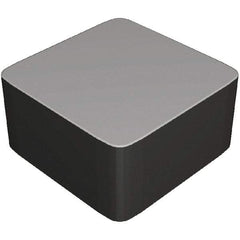 Kennametal - SCGN332 CB Grade KBK45 Carbide Turning Insert - TiN Finish, 90° Square, 3/8" Inscr Circle, 3/16" Thick, 1/32" Corner Radius - Benchmark Tooling