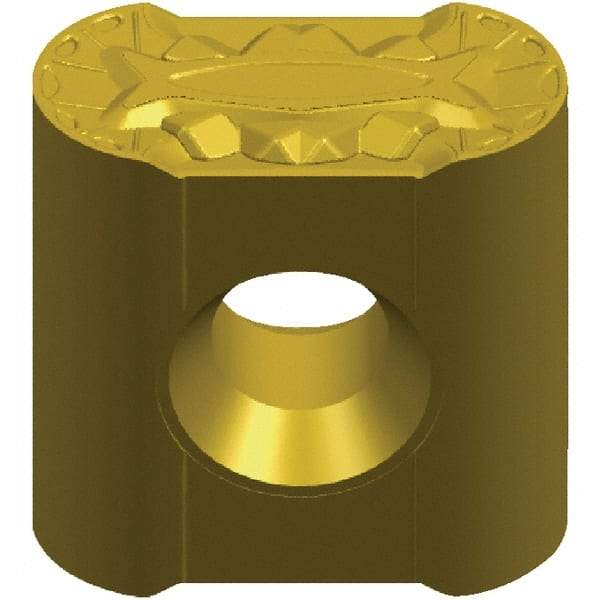 Kennametal - LNUX301960 RRP Grade KCP10B Carbide Turning Insert - TiOCN Finish, 3/4" Inscr Circle, 3/4" Thick, 5mm Corner Radius - Benchmark Tooling