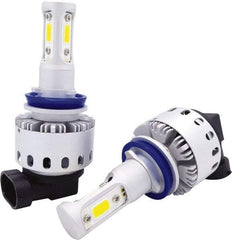 PRO-SOURCE - 5,000 Lumens, 12-24 VDC, H8, H9 & H11 LED Headlight - 6500K Cool White Color Scale, 45 Low/High Watt, 30,000 to 50,000 Average Life Hours - Benchmark Tooling