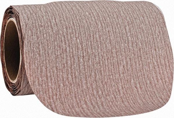 SIA Abrasives - 8" Diam, 220 Grit Aluminum Oxide Adhesive PSA Disc - Very Fine Grade, X/Y Weighted Cloth Backing, For Low Speed Dual-Action Sanders, Orbital Sanders - Benchmark Tooling