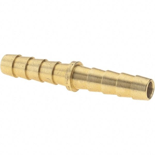 Value Collection - Hose Barb x Hose Barb Hose Mender - 1/4" ID Hose, Brass - Benchmark Tooling