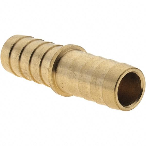 Value Collection - Hose Barb x Hose Barb Hose Mender - 1/2" ID Hose, Brass - Benchmark Tooling