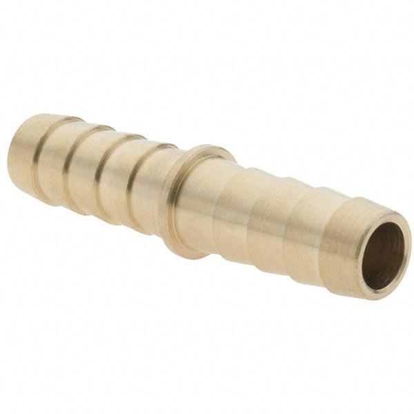 Value Collection - Hose Barb x Hose Barb Hose Mender - 3/8" ID Hose, Brass - Benchmark Tooling