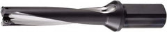 OSG - 228mm Max Drill Depth, 4xD, 57mm Diam, Indexable Insert Drill - 2 Inserts, 40mm Shank Diam, Straight Shank - Benchmark Tooling