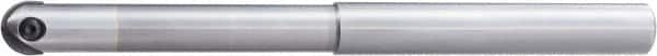 OSG - 1-1/4" Cut Diam, 1-1/4" Max Depth of Cut, 1-1/4" Shank Diam, 12" OAL, Indexable Ball Nose End Mill - Straight Shank, PFB Toolholder, PFB Insert - Benchmark Tooling