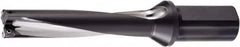 OSG - 132mm Max Drill Depth, 3xD, 44mm Diam, Indexable Insert Drill - 40mm Shank Diam, Straight Shank - Benchmark Tooling