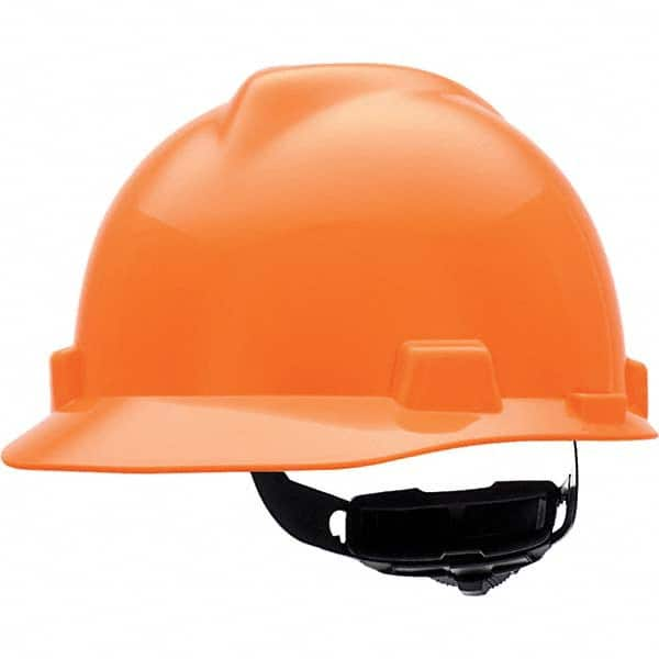 MSA - ANSI Type I Class E 4-Point Ratchet Short Brim Hard Hat - Benchmark Tooling