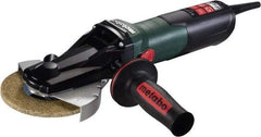 Metabo - 5" Wheel Diam, 2,000 to 7,600 RPM, Corded Angle & Disc Grinder - 5/8-11 Spindle, 9.5 Amps - Benchmark Tooling