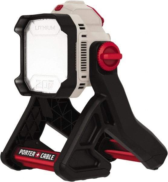 Porter-Cable - 20 Volts, 1800 Lumens, Cordless Work Light - Black/Gray, 8 hr Run Time - Benchmark Tooling