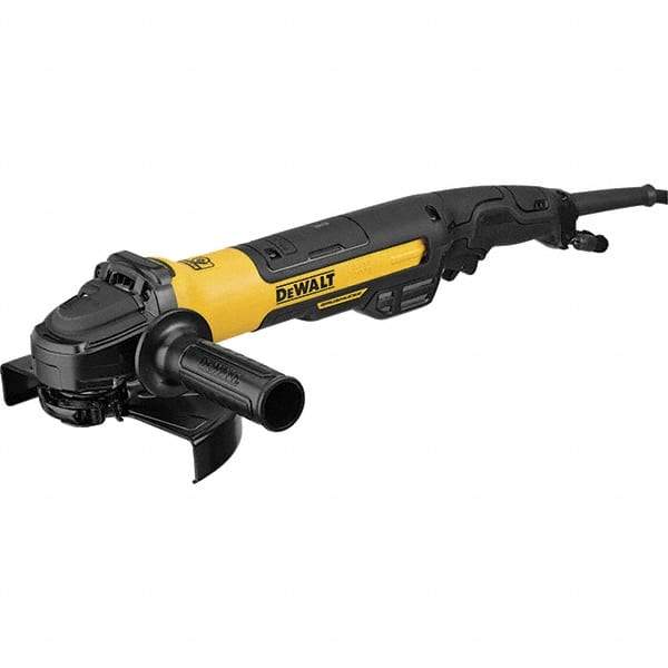 DeWALT - 7" Wheel Diam, 8,500 RPM, Corded Angle & Disc Grinder - 5/8-11 Spindle, 13 Amps - Benchmark Tooling