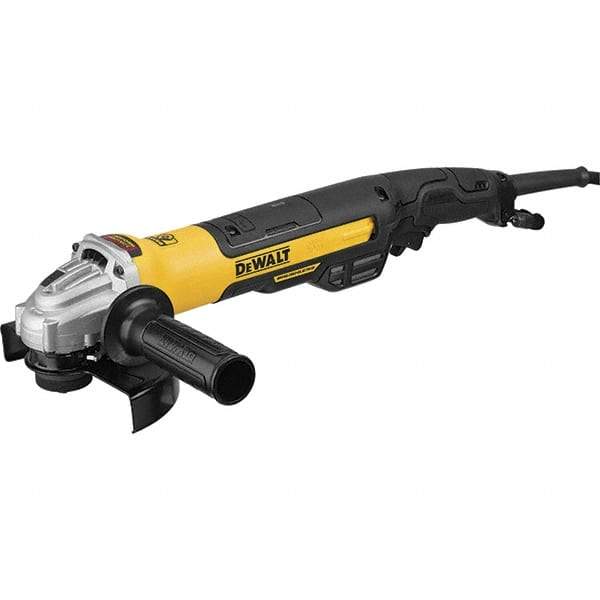 DeWALT - 5 & 6" Wheel Diam, 9,000 RPM, Corded Angle & Disc Grinder - 5/8-11 Spindle, 13 Amps - Benchmark Tooling