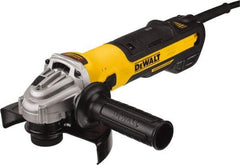 DeWALT - 5 & 6" Wheel Diam, 9,000 RPM, Corded Angle & Disc Grinder - 5/8-11 Spindle, 13 Amps - Benchmark Tooling