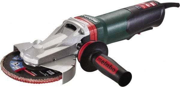 Metabo - 6" Wheel Diam, 9,600 RPM, Corded Angle & Disc Grinder - 5/8-11 Spindle, 13.5 Amps - Benchmark Tooling