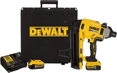 DeWALT - Cordless Concrete Nailer - 0.14 Gauge Nail Diam, 1/2 to 2-1/4" Long Nail, Lithium-Ion Batteries Not Included - Benchmark Tooling