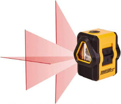 Johnson Level & Tool - 3 Beam 50' Max Range Self Leveling Cross Line Laser - Red Beam, 5/32 at 30' Accuracy - Benchmark Tooling