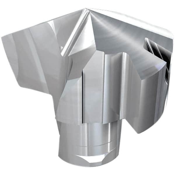 Iscar - Series ICN, 18mm Diam Grade IC08 Replaceable Drill Tip - Carbide, Uncoated, 18 Seat Size - Benchmark Tooling