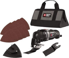 Porter-Cable - 120 Volt Electric Multi-Tool Kit - 10,000 to 22,000 RPM, 3 Amps - Benchmark Tooling