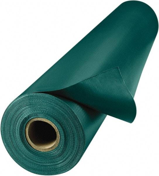 Steiner - 61" Wide Vinyl Laminated Polyester Welding Curtain - Green - Benchmark Tooling