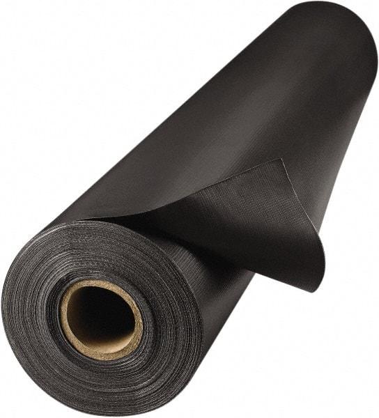 Steiner - 61" Wide Vinyl Laminated Polyester Welding Curtain - Black - Benchmark Tooling