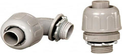 Anaconda Sealtite - 3/4" Trade, Nylon Threaded Straight Liquidtight Conduit Connector - Insulated - Benchmark Tooling